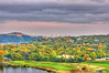 The setting sun casts a warm glow on downtown Austin and the intermediate neighborhoods of really rich people and their golf course.

This shot is an HDR composite of three separate shots. Does that make it cheating somehow? It is all art, but there is something missing.